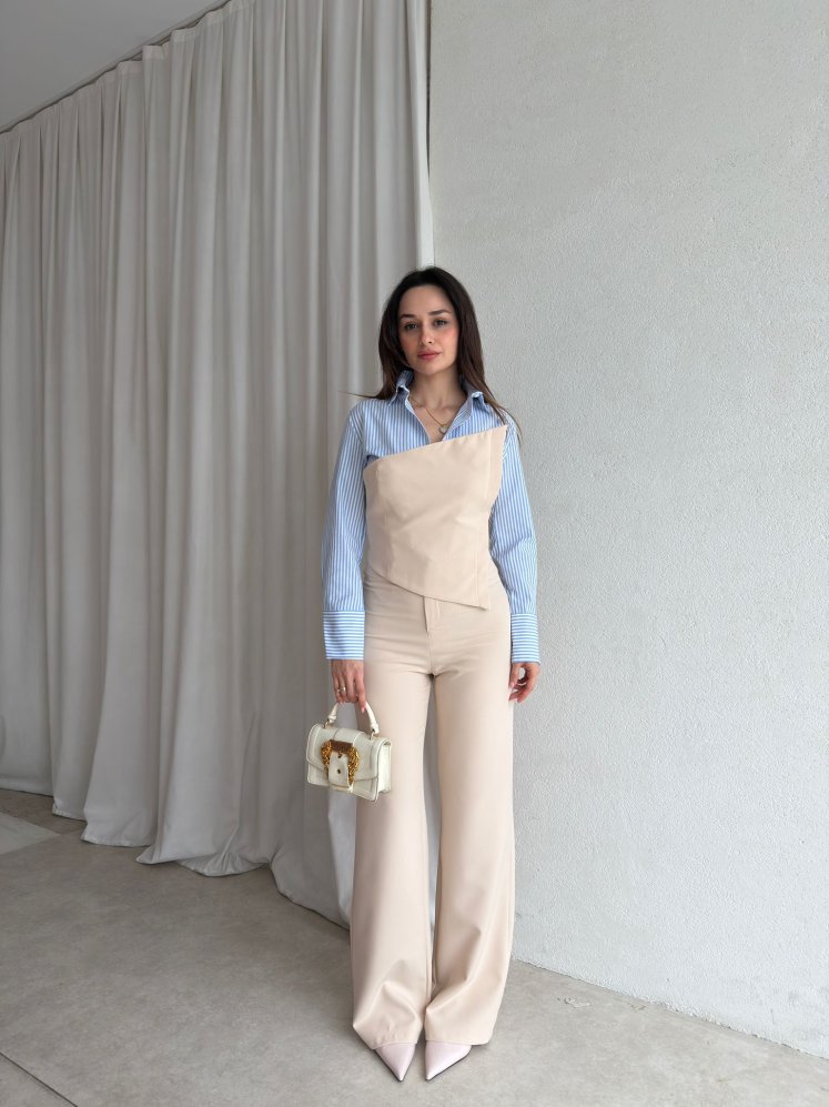 PUMBA Takım 8860 - Krem - Mooi Butik