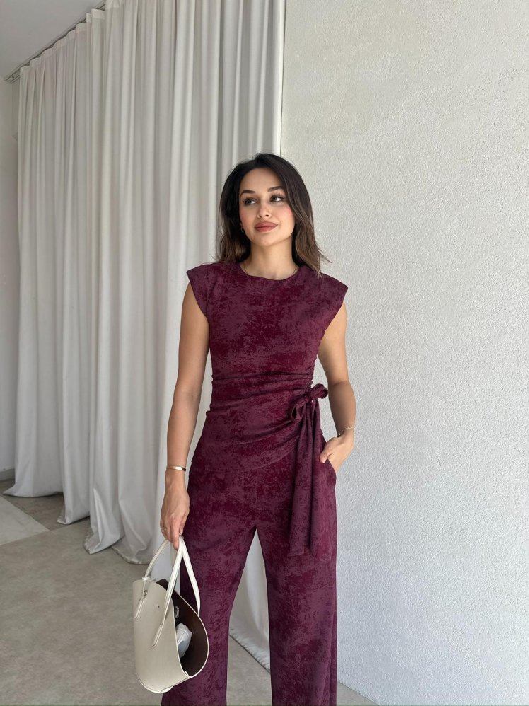 PUNK Takım 8070 - Bordo - Mooi