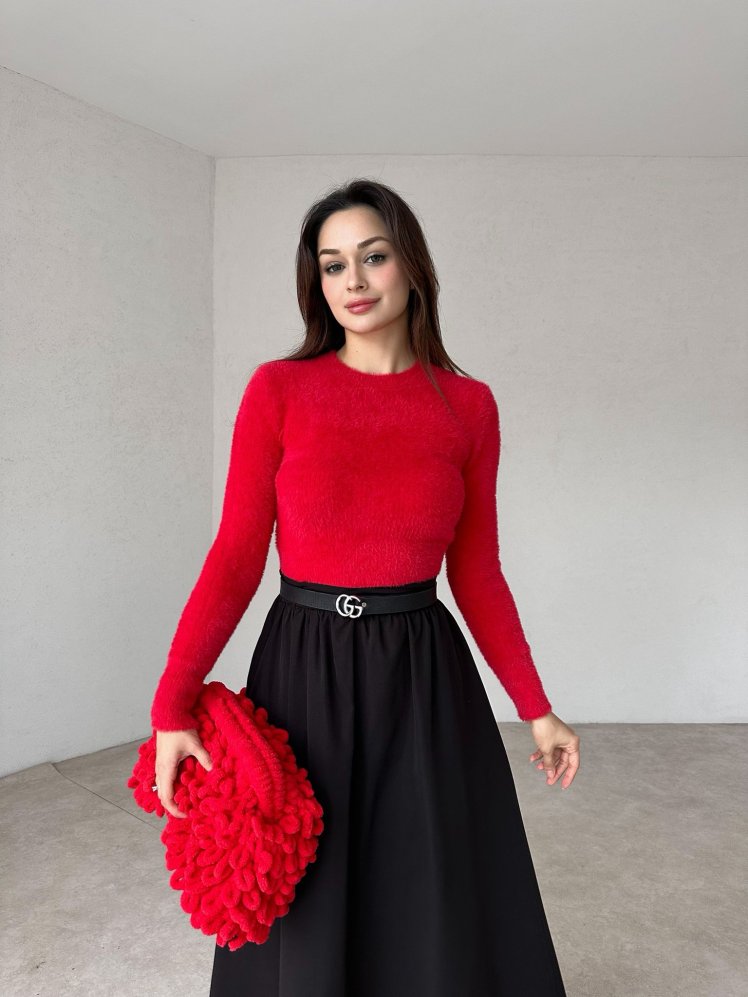 REBECCA Kazak 3772 - Kırmızı - Mooi Butik