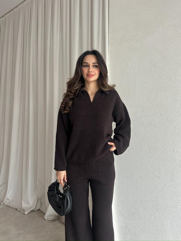 REDOX Triko Takım 8761 - Acı Kahve - Mooi Butik