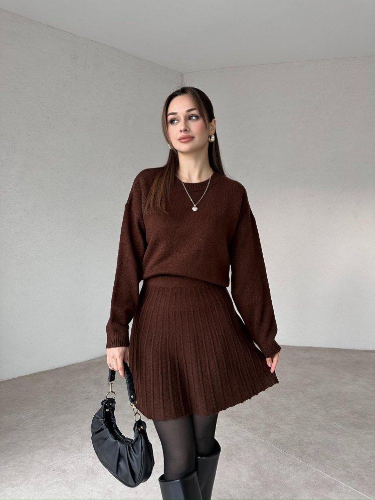 REGENT Takım 8432 - Acı kahve - Mooi Butik