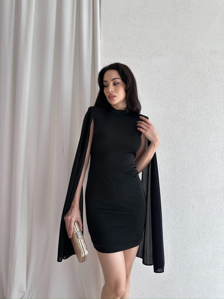 RELİA Mini Elbise 7013 - Siyah - Mooi Butik