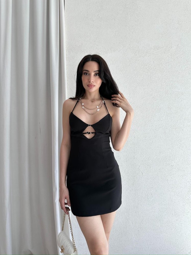 RENİ Elbise 8406 - Siyah - Mooi Butik