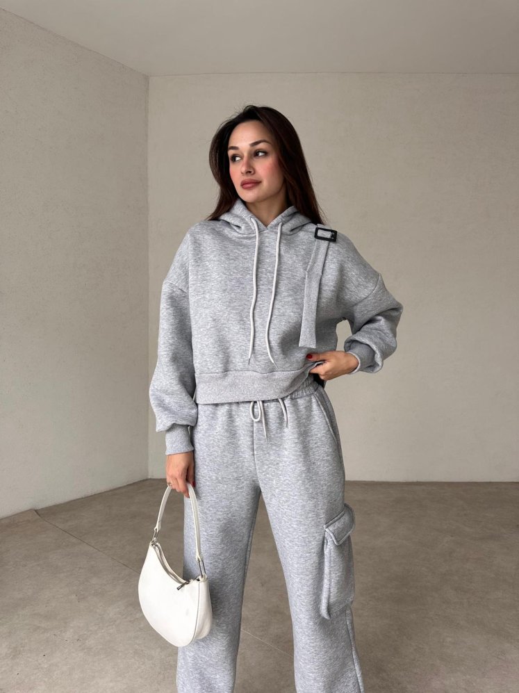 RESPEC Takım 9890 - Gri - Mooi Butik