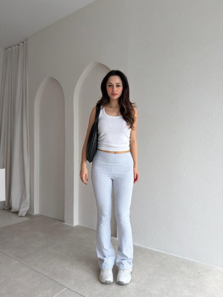 RİLEY Tayt 3093 - Gri - Mooi Butik