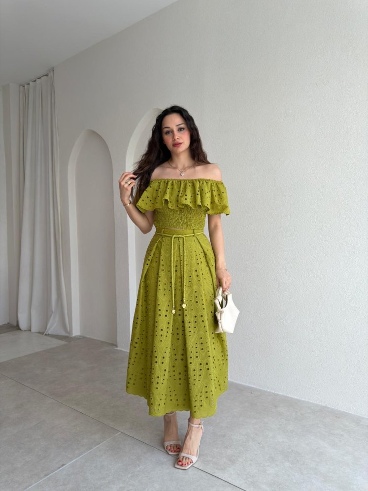RİTTER Fisto Takım 9494 - Yağ Yeşili - Mooi Butik