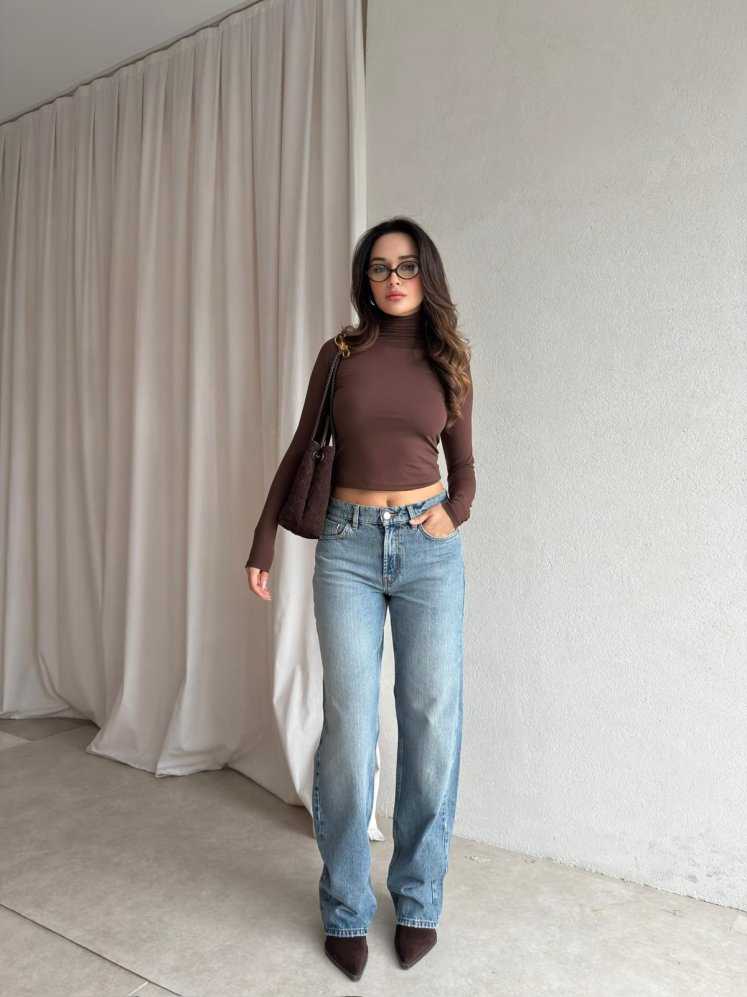 ROAD Düşük Bel Jean 1256 - Mavi - Mooi Butik (1)