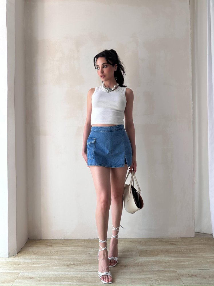 ROMA Şort Etek 7019 - Mooi Butik