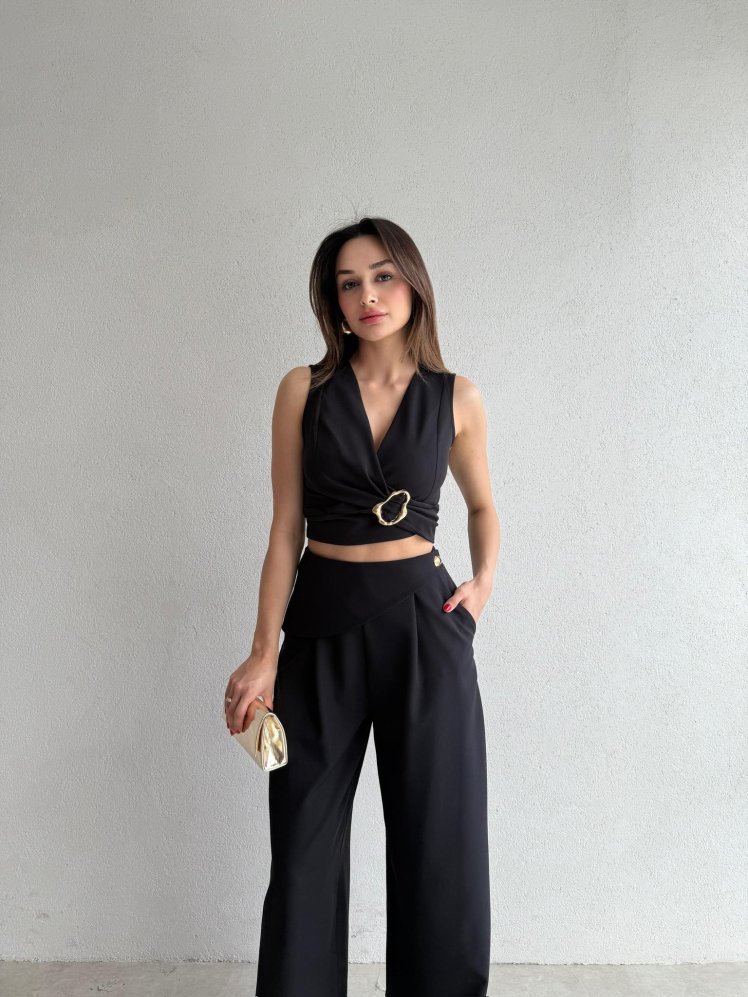 RUDOLF Takım 5093 - Siyah - Mooi Butik