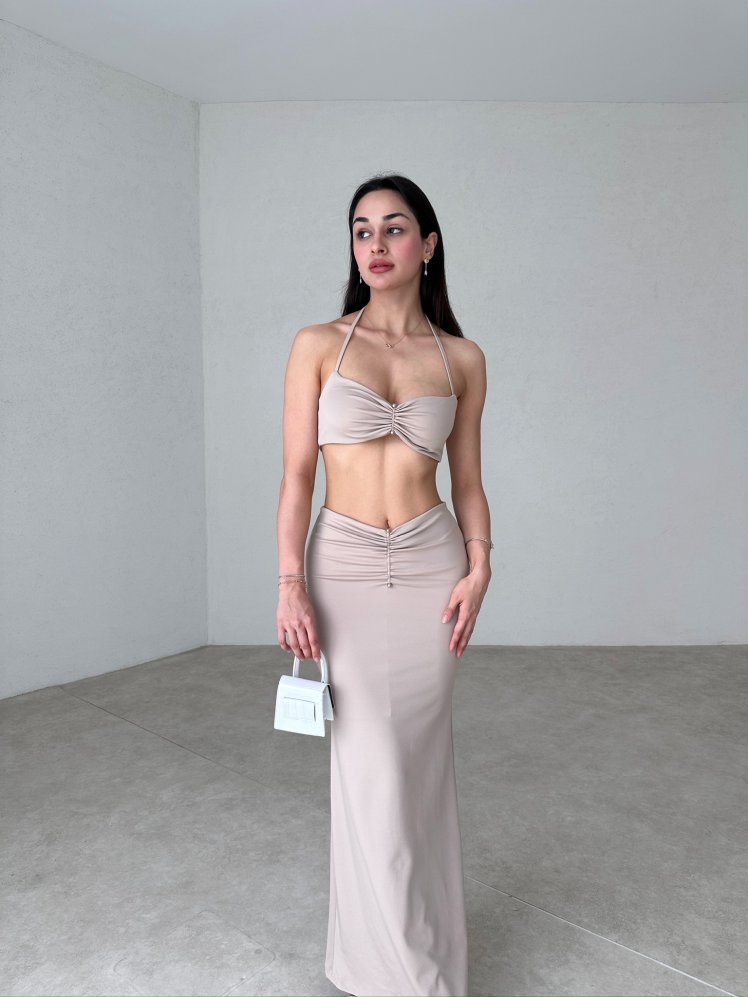 SALVADOR Takım 7564 - Krem - Mooi Butik