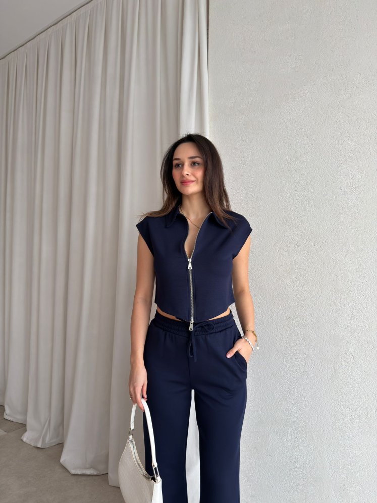 SELYNE Takım 8015 - Lacivert - Mooi Butik