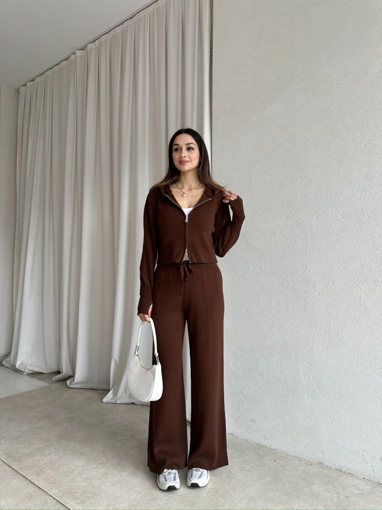 SEMEDO Triko Takım 8353 - Acı Kahve - Mooi Butik