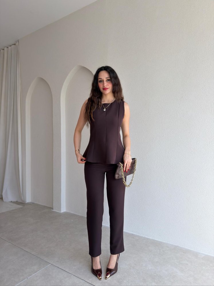 SHAKE Takım 5478 - Acı Kahve - Mooi Butik