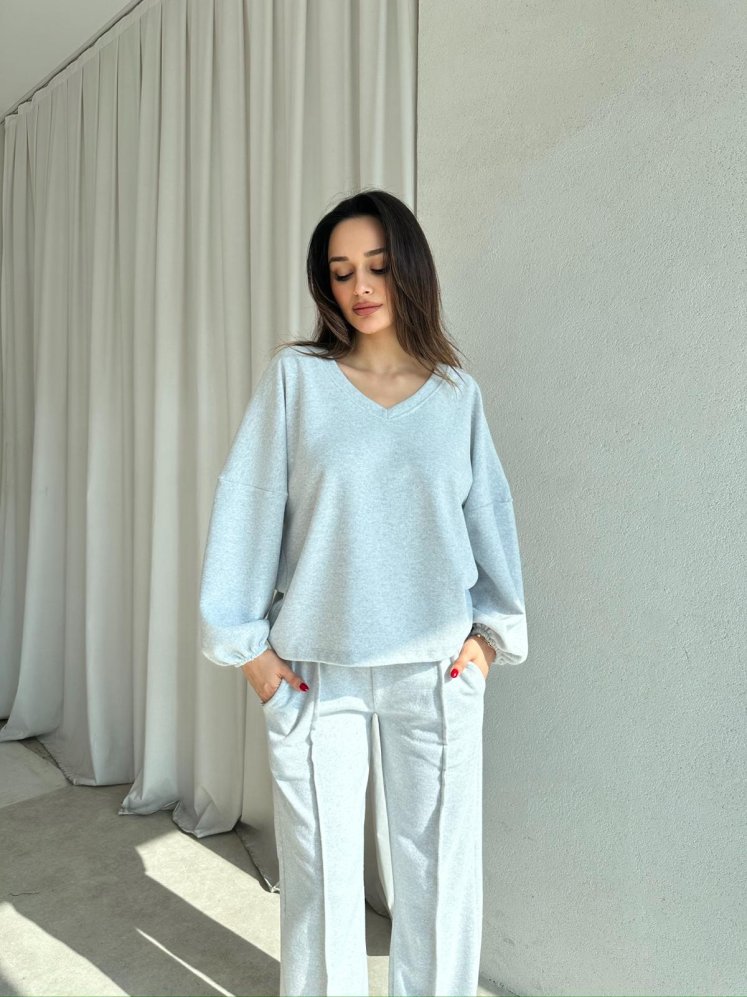 SHARK Takım 8322 - Gri - Mooi Butik