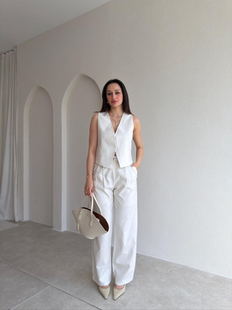 SHELBY Takım 8953 - Beyaz - Mooi Butik