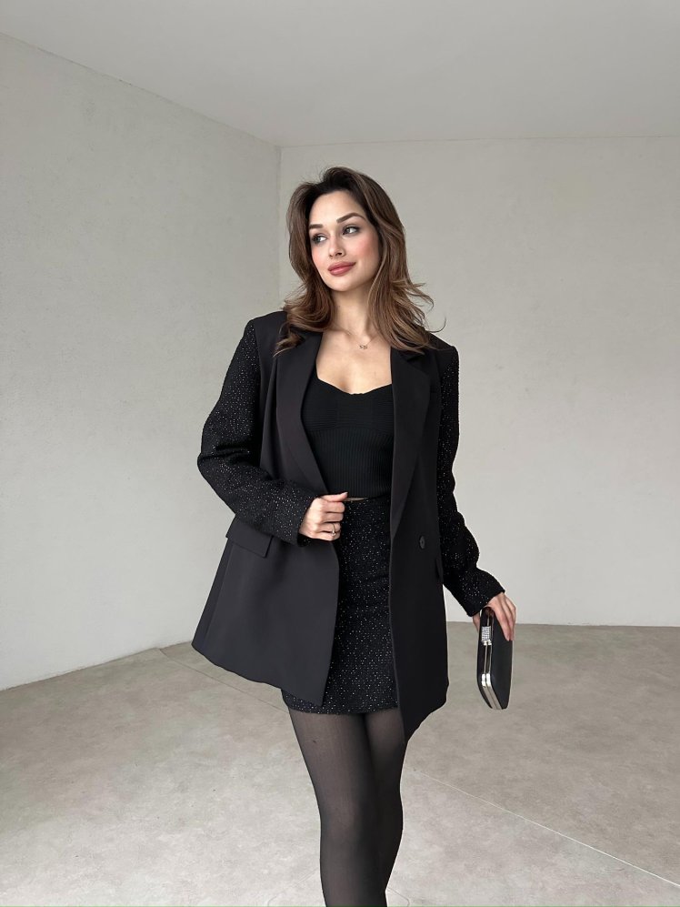 SİDNEY Takım 8757 - Siyah - Mooi Butik