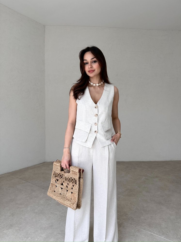 SİON Takım 2844 - Ekru - Mooi Butik