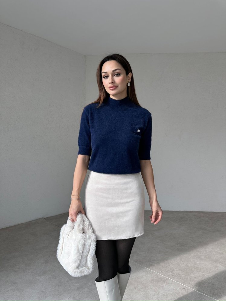 SOLOMON Kazak 9844 - Lacivert - Mooi Butik