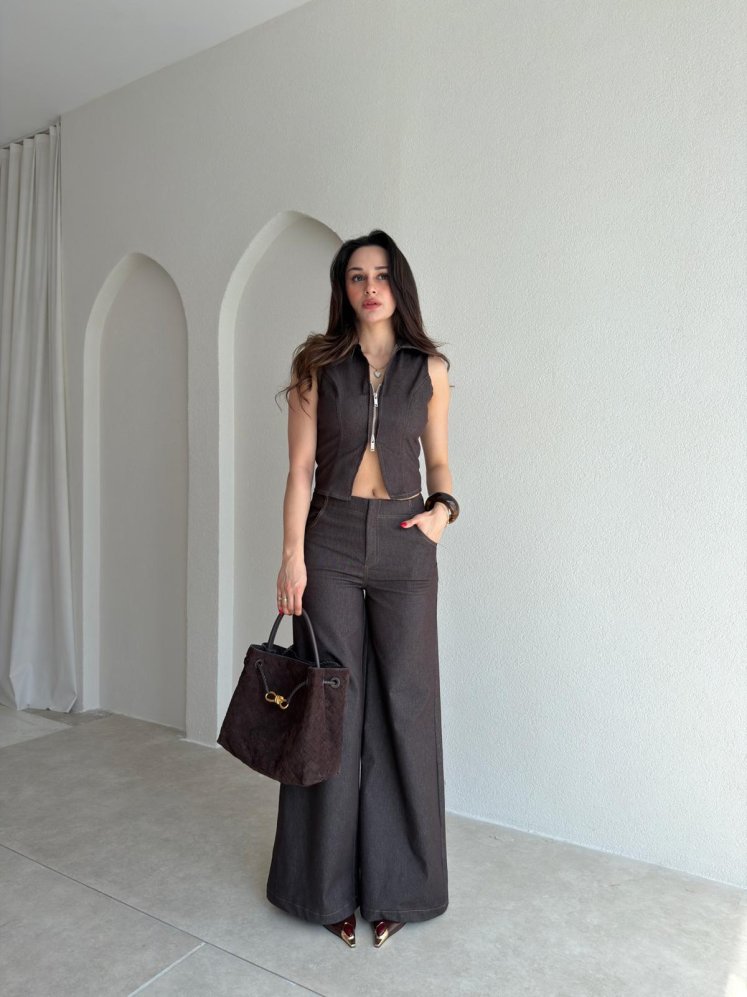 STAY Denim Takım 1816 - Acı Kahve - Mooi Butik