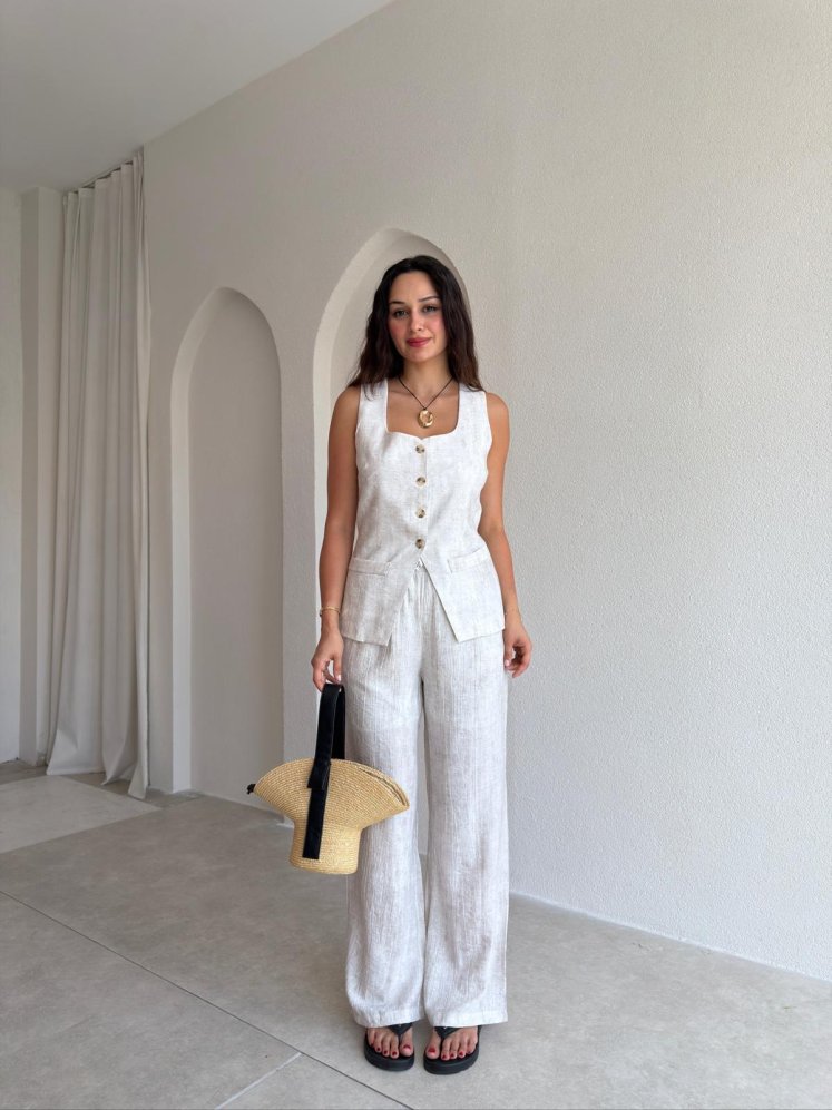 SWİFT Takım 5467 - Krem - Mooi Butik