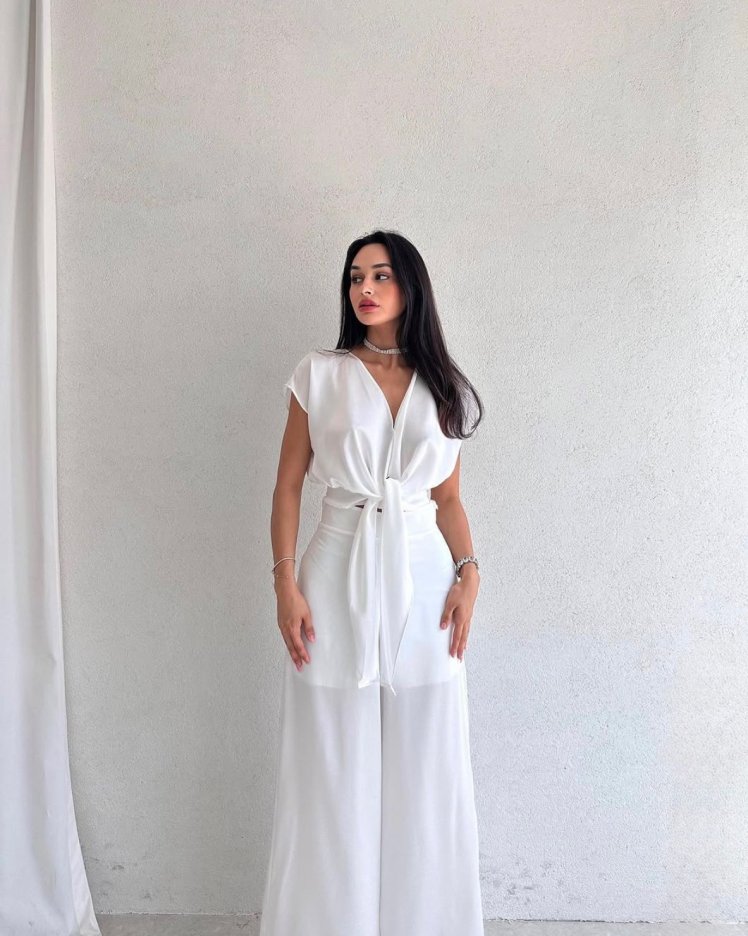 TALES Takım 3344 - Beyaz - Mooi Butik