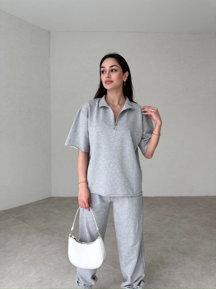 TEDDY Takım 7882 - Gri - Mooi Butik