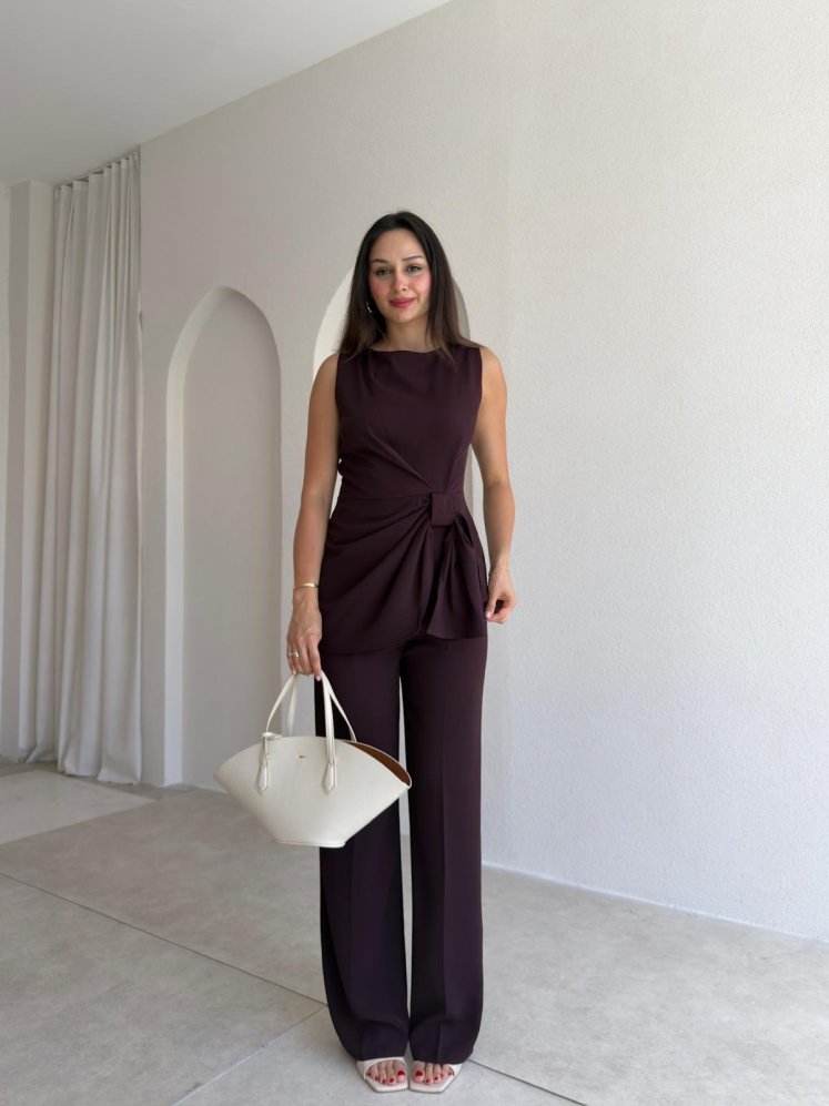 TWİST Takım 7956 - Mürdüm - Mooi Butik