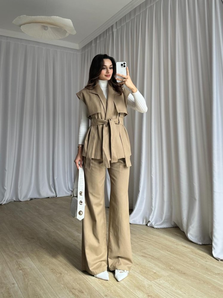 UNİTED Takım 8631 - Vizon - Mooi Butik