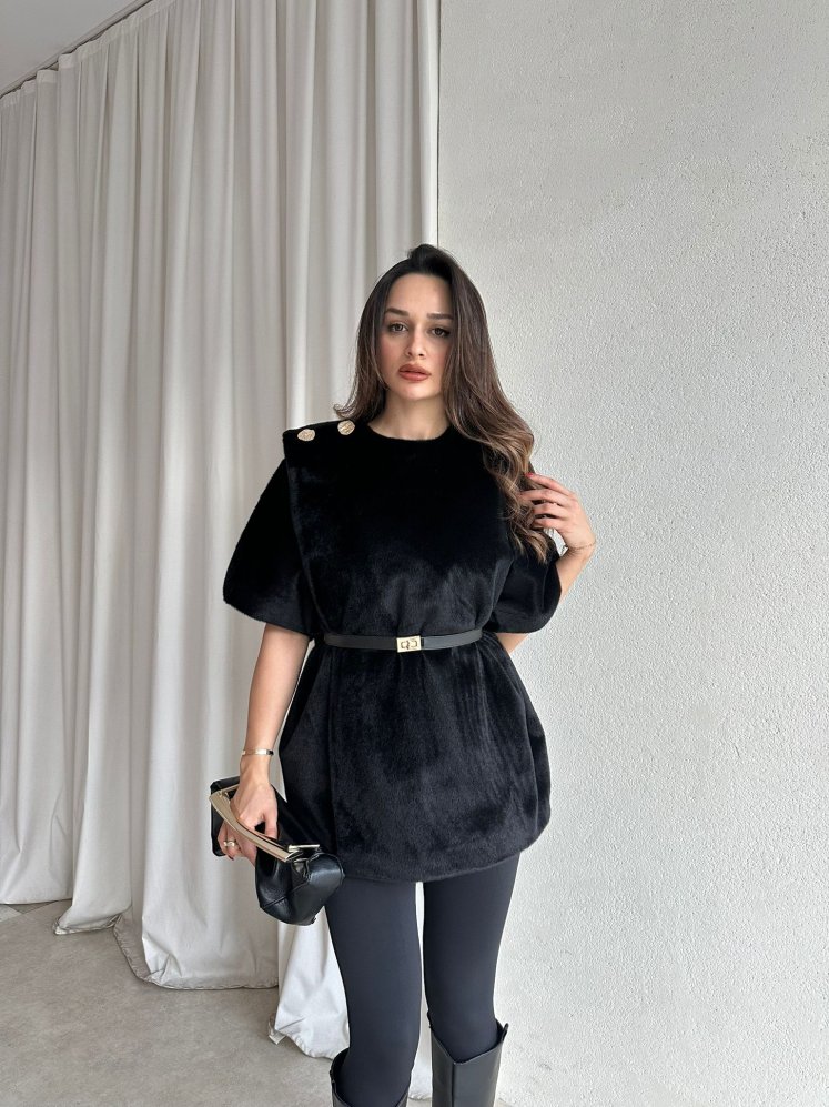 VELOURA Panço 6432 - Siyah - Mooi Butik