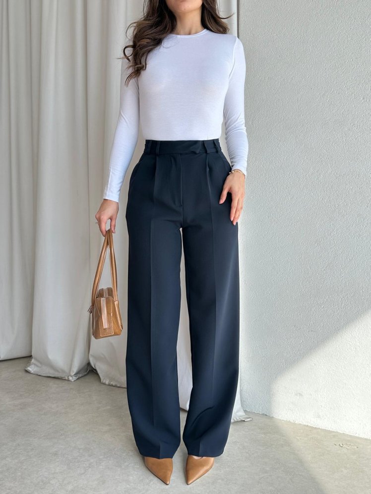 VENTO Pantolon 8386 - Lacivert - Mooi Butik (1)