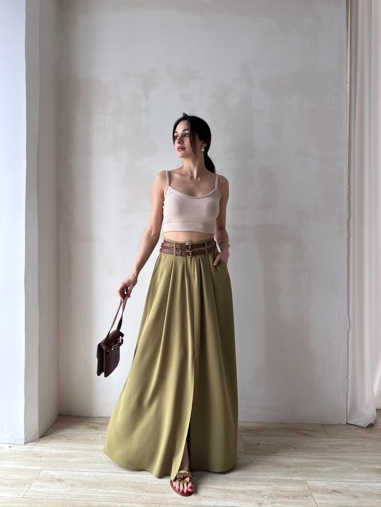 VİNFAST Etek 5083 - Haki - Mooi Butik