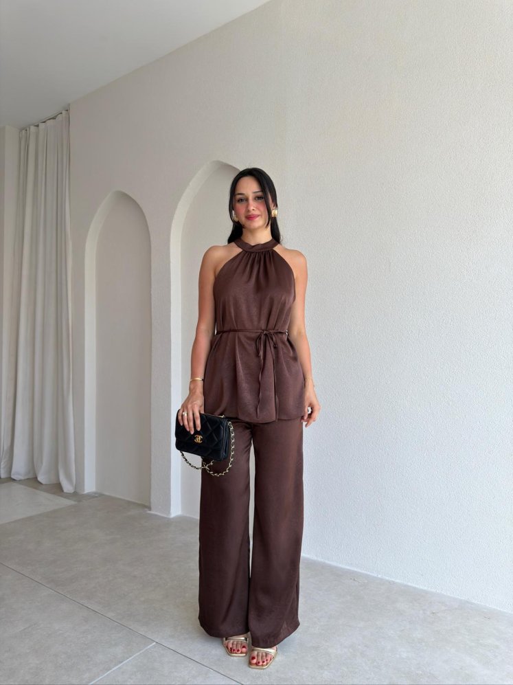VİXEN Takım 4208 - Acı Kahve - Mooi Butik