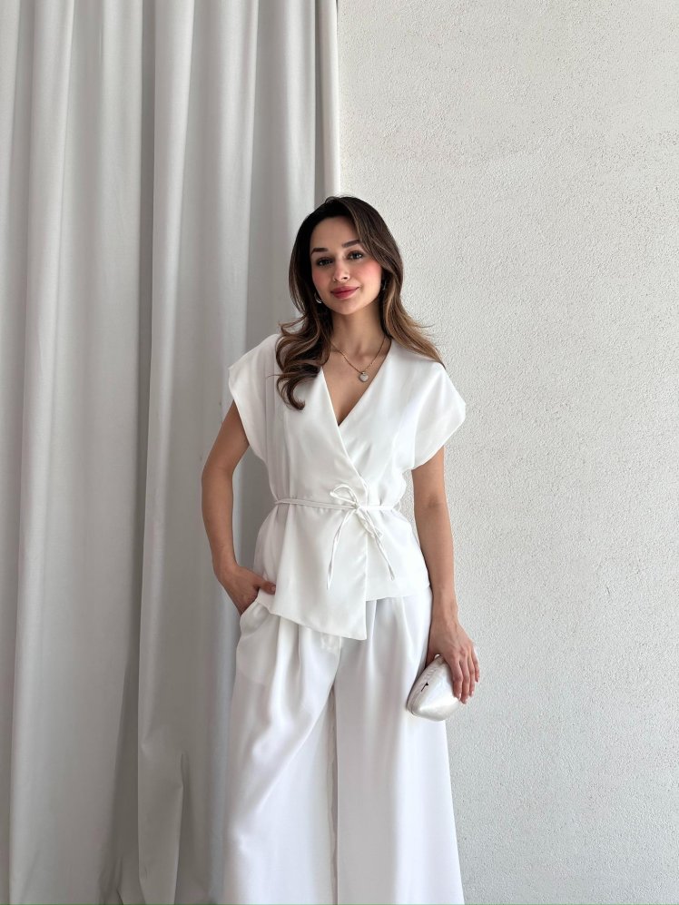 WALKEN Takım 7392 - Beyaz - Mooi Butik