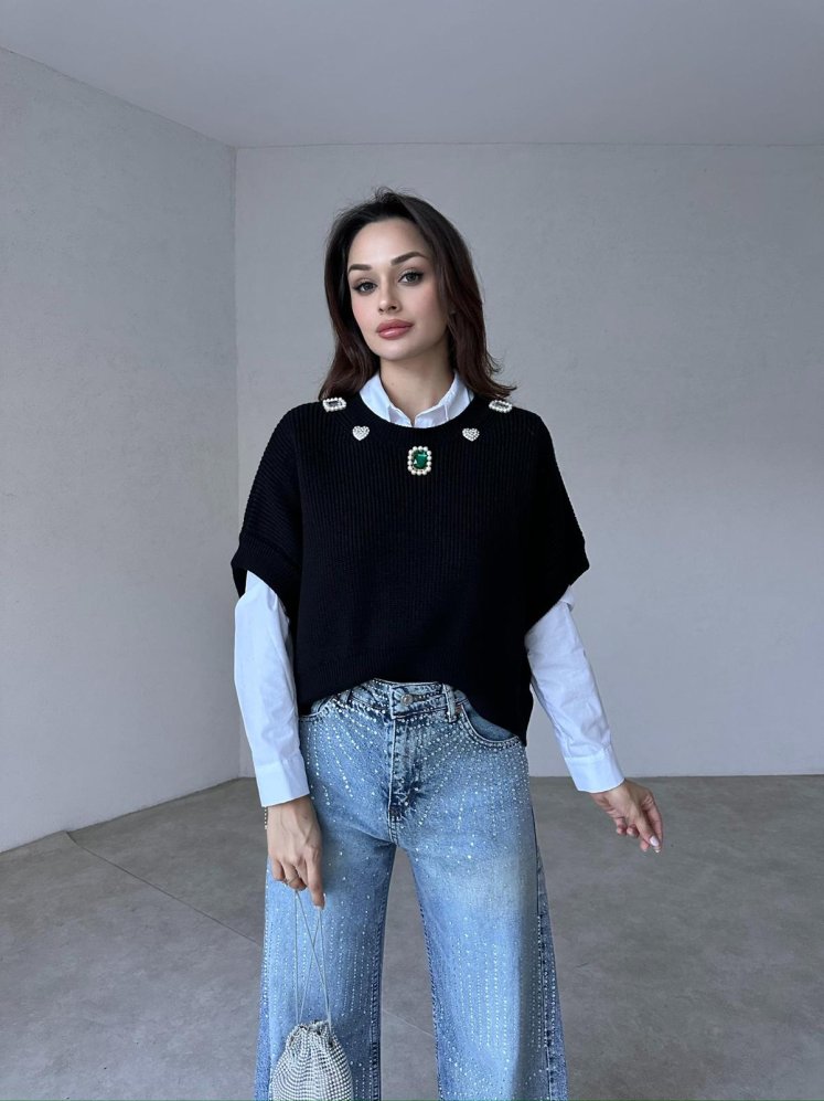 WESPA Kazak Takım 3178 - Siyah - Mooi Butik