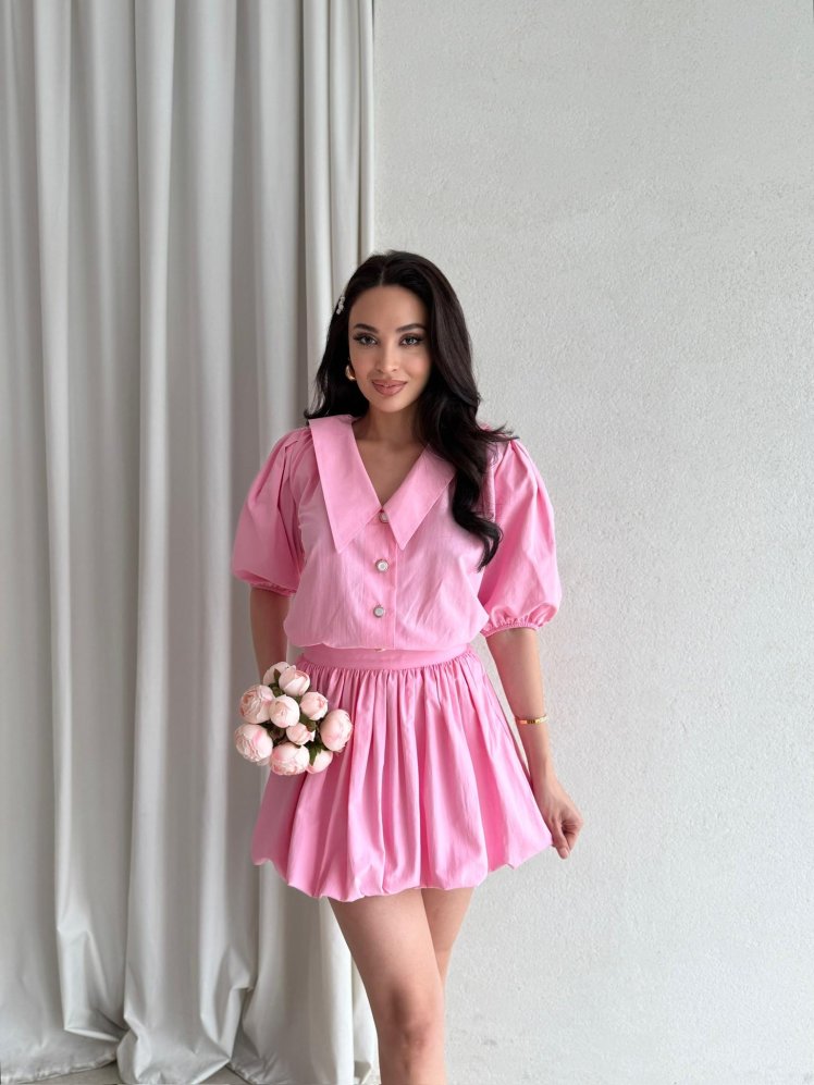 WİDE Takım 9876 - Pembe - Mooi Butik