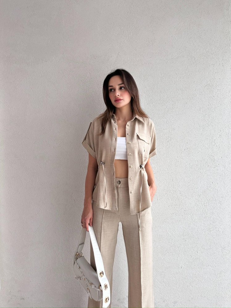 WİLSON Takım 5389 - Taş - Mooi Butik