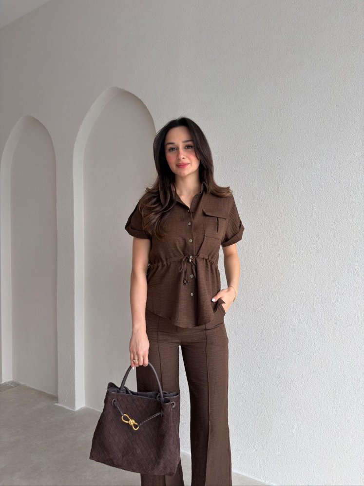 WİLSON Takım 5389 - Acı Kahve - Mooi Butik