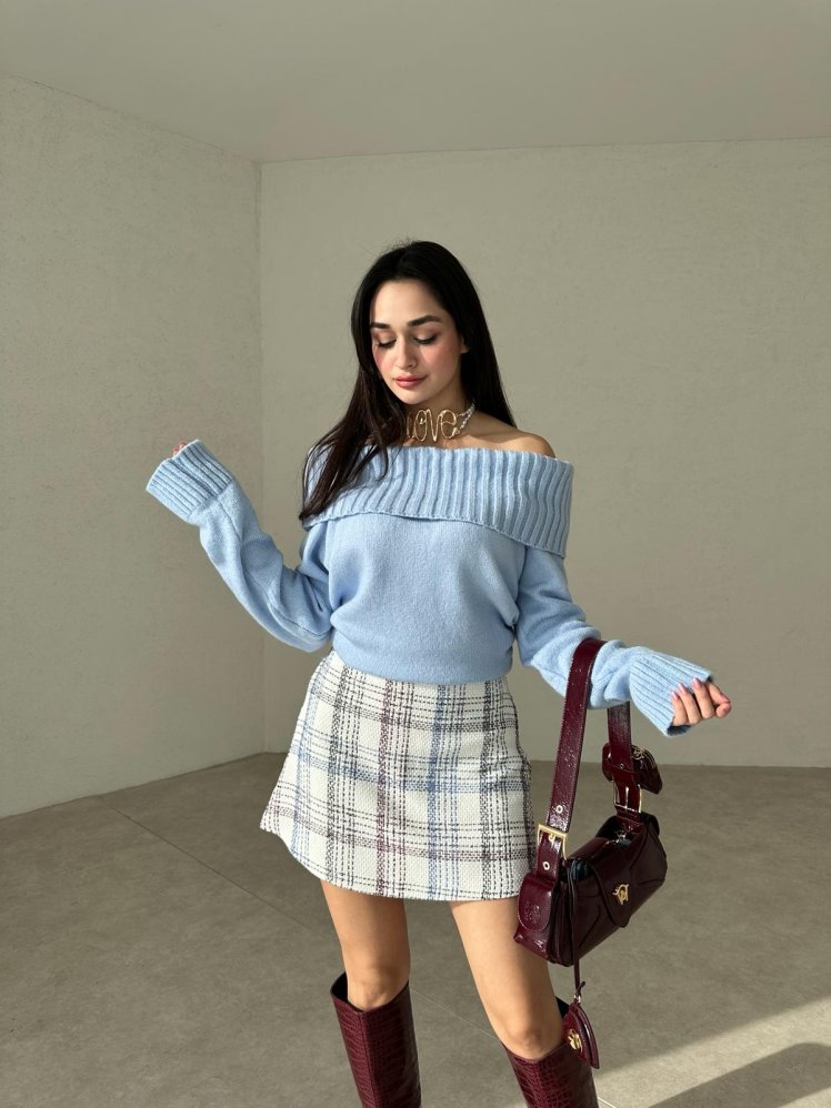 YORGO Tüvit Etek 4858 - Mooi Butik