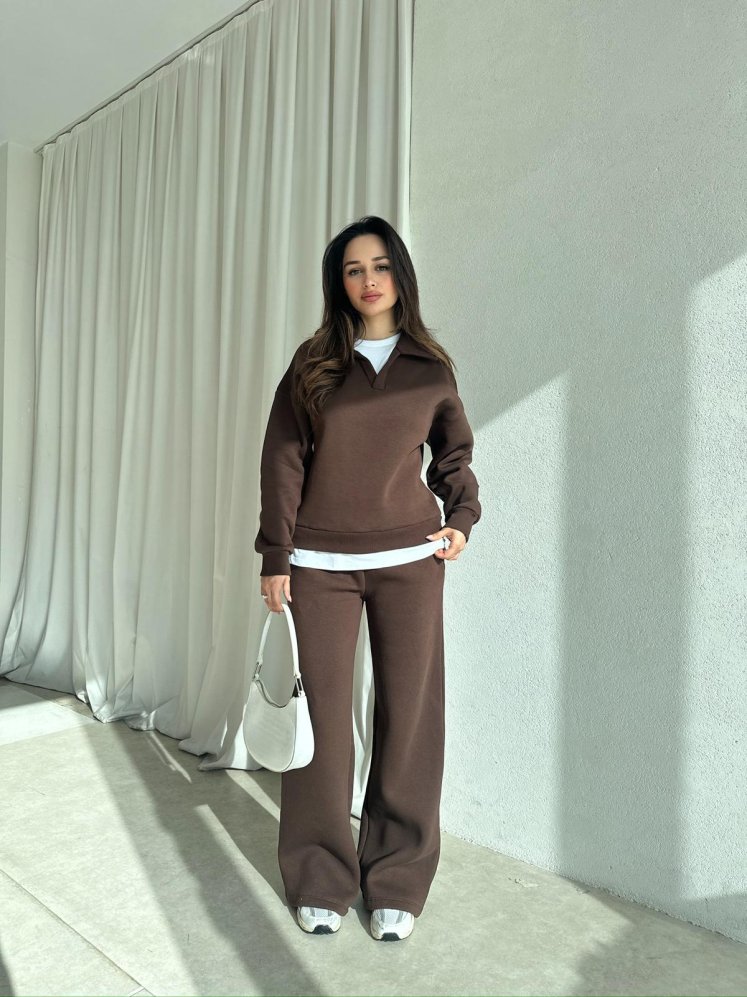 ZAURA Takım 8490 - Acı Kahve - Mooi Butik