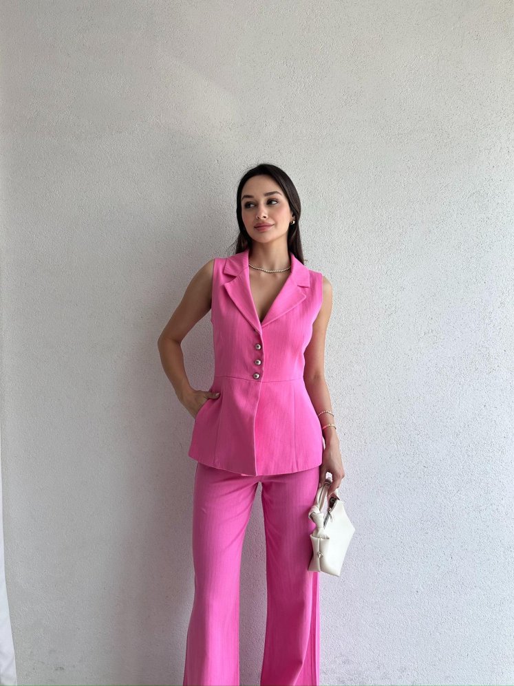 ZELENY Takım 4086 - Pembe - Mooi Butik