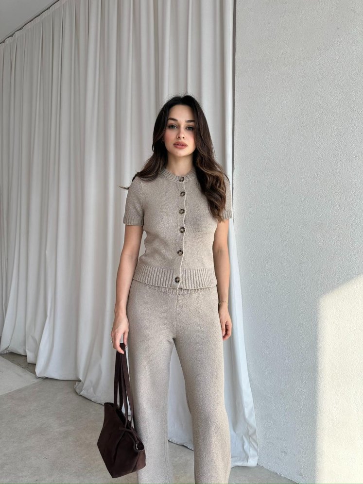 ZEUS Triko Takım 8681 - Vizon - Mooi Butik